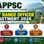 APPSC Forest Range Officer Recruitment 2026