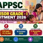 APPSC Supervisor Grade 1 Recruitment 2026